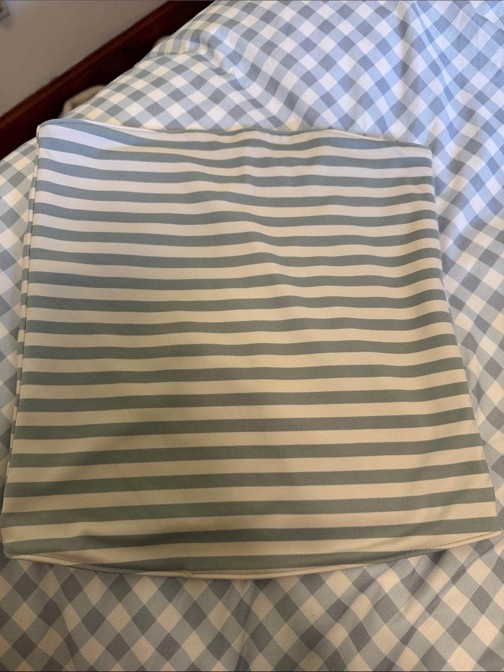 wild fable Sage and White Striped Tunic